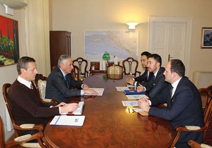 Bogdanović primio župana Dubrovačko – neretvanske županije Nikolu Dobroslavića Bogdanović primio župana Dubrovačko – neretvanske županije Nikolu Dobroslavića