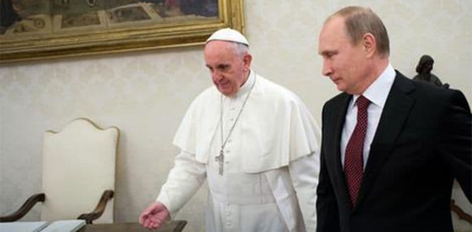 Papa smatra da samo Putin može da spasi hrišćanstvo? Papa smatra da samo Putin može da spasi hrišćanstvo?