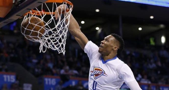 NBA: Sjajno veče Vestbruka nedovoljno za trijumf Oklahome NBA: Sjajno veče Vestbruka nedovoljno za trijumf Oklahome