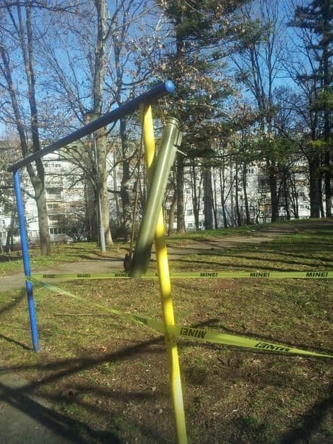 Kod vrtića nađen raketni bacač Kod vrtića nađen raketni bacač