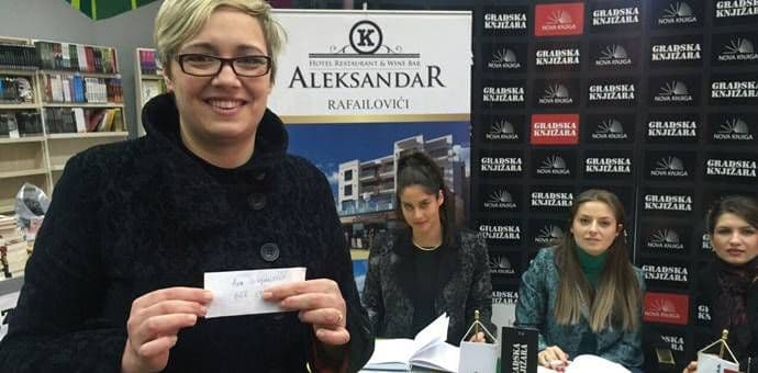 Završena 8. BOOKA: Ana Šćepanović dobila vikend za dvoje u Rafailovićima Završena 8. BOOKA: Ana Šćepanović dobila vikend za dvoje u Rafailovićima