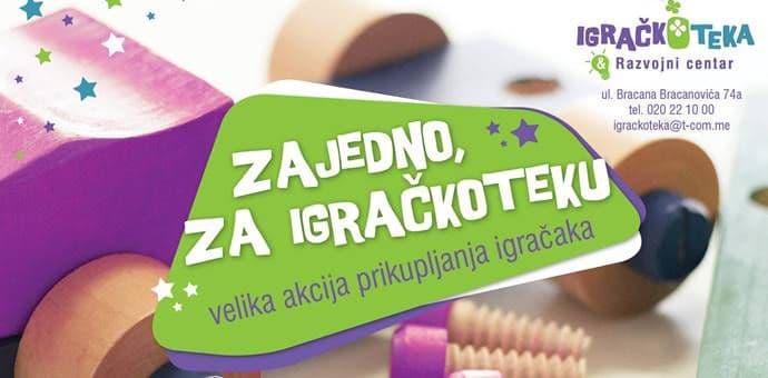 RODITELJI: Pridružite se akciji "Zajedno za Igračkoteku" RODITELJI: Pridružite se akciji "Zajedno za Igračkoteku"