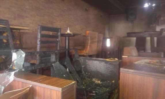 Požar u kafiću u centru Berana Požar u kafiću u centru Berana