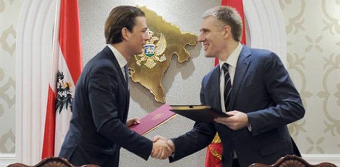 Akcioni plan Austrije i CG: Otvaranje najmanje pet poglavlja ove godine Akcioni plan Austrije i CG: Otvaranje najmanje pet poglavlja ove godine