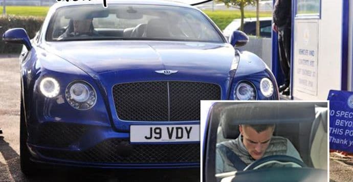 Vardi kupio auto u bojama Lestera Vardi kupio auto u bojama Lestera