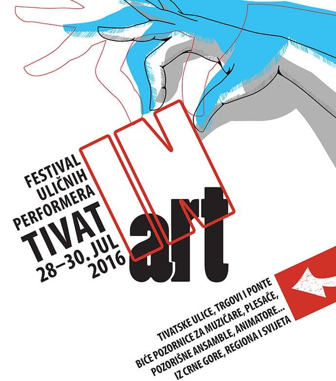 "INART" festival uličnih performera od 28. do 30. jula u Tivtu "INART" festival uličnih performera od 28. do 30. jula u Tivtu