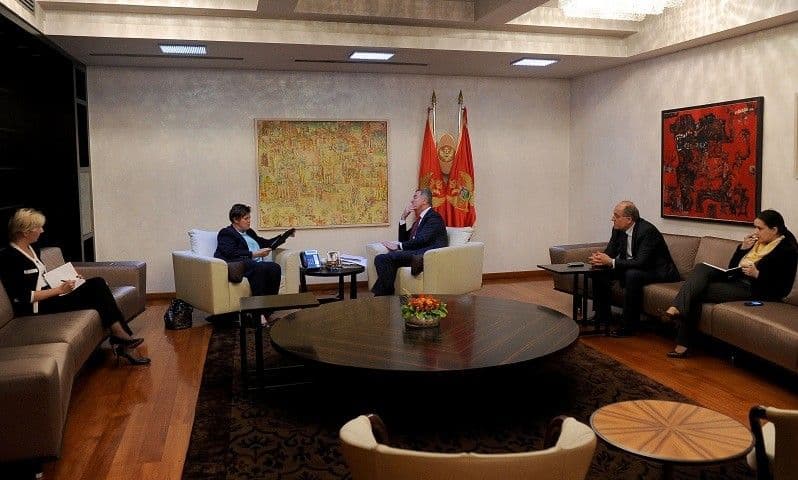 Đukanović - Hrebičkova: Saradnjom do stvaranja uslova za razvoj društva Đukanović - Hrebičkova: Saradnjom do stvaranja uslova za razvoj društva