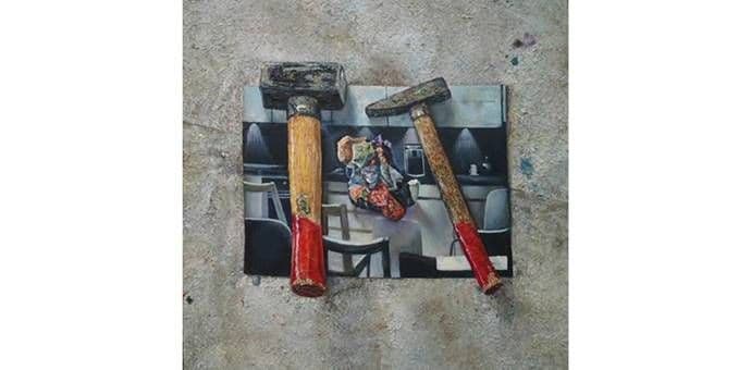 Radovi Radovana Burića u Prostoru za umjetnost SGMB Radovi Radovana Burića u Prostoru za umjetnost SGMB