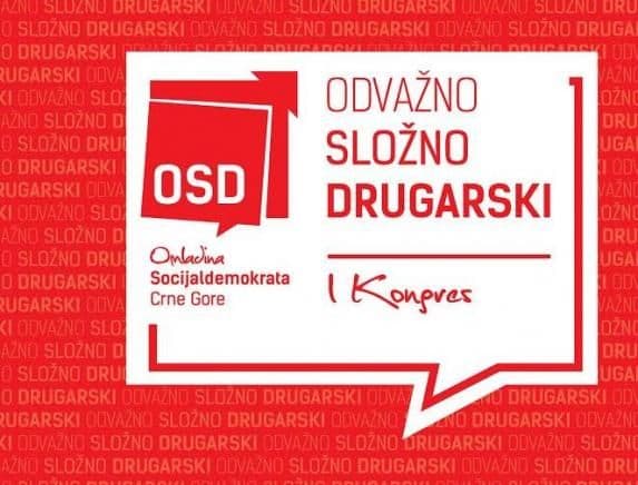 „Odvažno, složno, drugarski“ slogan prvog Kongresa Omladine SD „Odvažno, složno, drugarski“ slogan prvog Kongresa Omladine SD