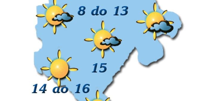 Sjutra pretežno sunčano Sjutra pretežno sunčano