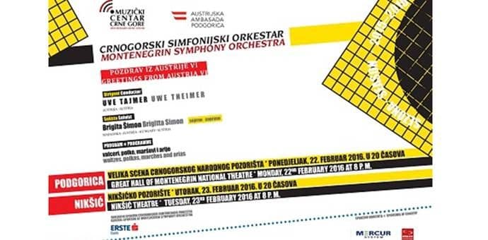 Šesti "Pozdrav iz Austrije" za publiku u Podgorici i Nikšiću Šesti "Pozdrav iz Austrije" za publiku u Podgorici i Nikšiću