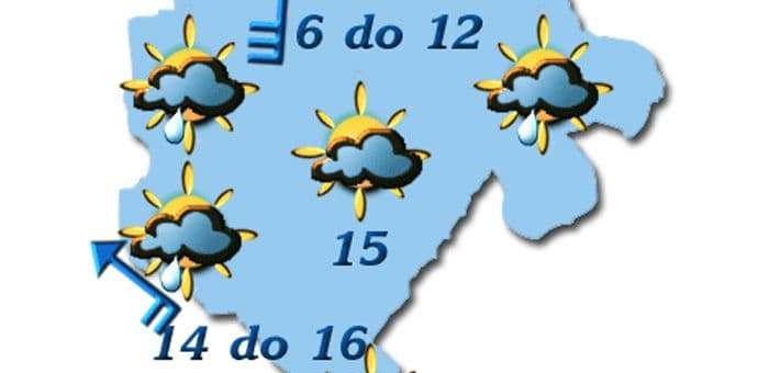 Sjutra oblačno, krajem dana kiša i snijeg Sjutra oblačno, krajem dana kiša i snijeg