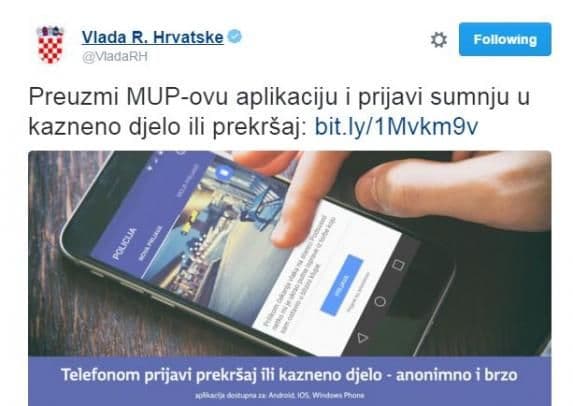 Hrvatski MUP lansirao aplikaciju „Tužibaba“ Hrvatski MUP lansirao aplikaciju „Tužibaba“