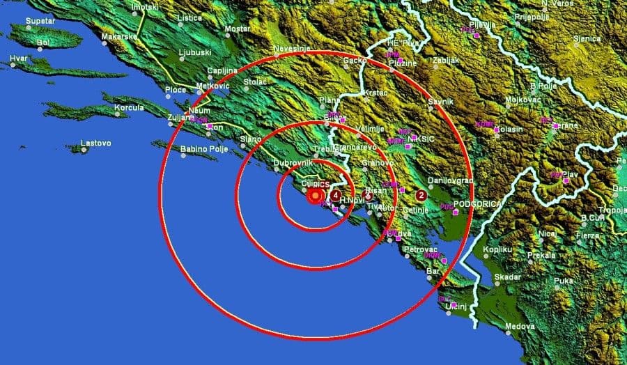 TRESLO KOD ĆILIPA: Novljane probudio zemljotres TRESLO KOD ĆILIPA: Novljane probudio zemljotres