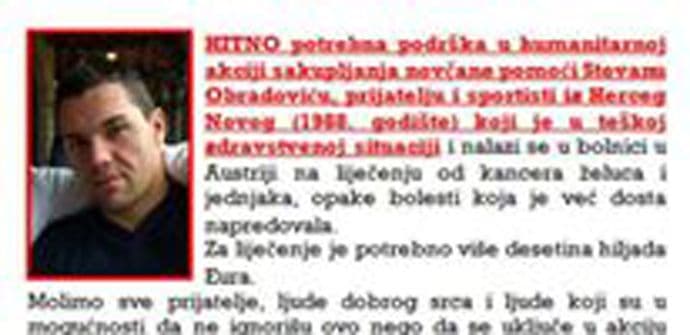 Pomognimo Stevanu Obradoviću Pomognimo Stevanu Obradoviću