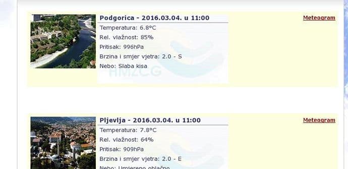 FENOMEN: U Pljevljima toplije nego u Podgorici FENOMEN: U Pljevljima toplije nego u Podgorici