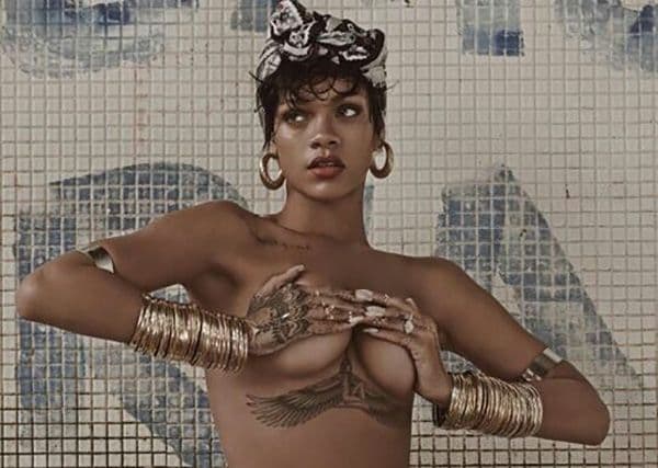 Rijana na naslovnici britanskog Vogue magazina Rijana na naslovnici britanskog Vogue magazina