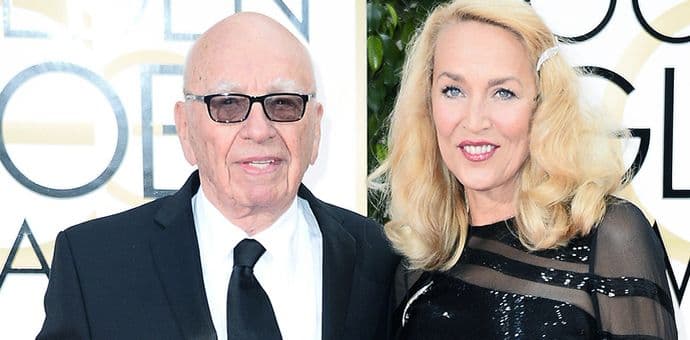 Vjenčali se medijski mogul Rupert Murdok i manekenka Džeri Hol Vjenčali se medijski mogul Rupert Murdok i manekenka Džeri Hol