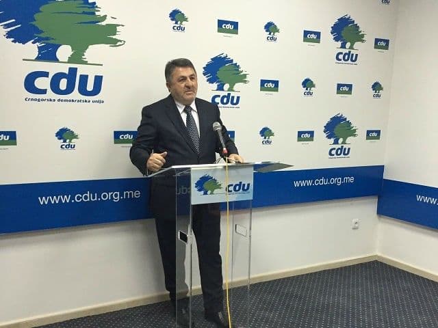 Cdu: Prava opozicija da traži izbore, a ne da bježi od njih Cdu: Prava opozicija da traži izbore, a ne da bježi od njih