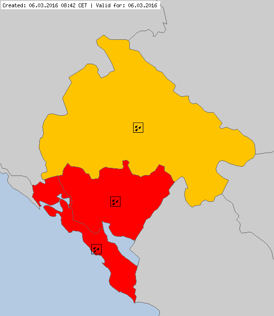 CRVENI ALARM: Oluja, kiša i snijeg, mogući ozbiljni prekidi saobraćaja CRVENI ALARM: Oluja, kiša i snijeg, mogući ozbiljni prekidi saobraćaja