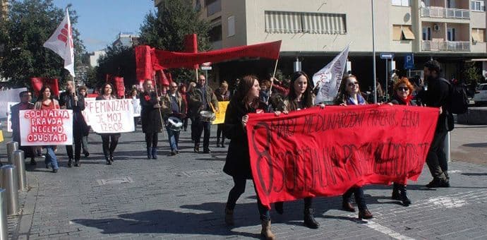 Osmomartovski marš: Da bude više žena u Skupštini Osmomartovski marš: Da bude više žena u Skupštini