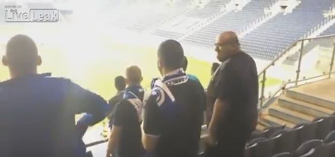VIDEO: Najbolji način da rastjerate navijače sa tribine!? VIDEO: Najbolji način da rastjerate navijače sa tribine!?