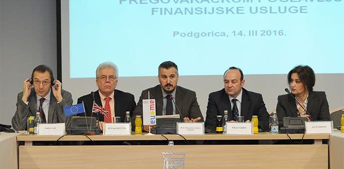 Pejović: Pregovori će poboljšati finansijski sistem Pejović: Pregovori će poboljšati finansijski sistem