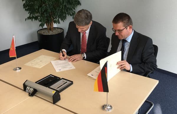 Potpisan Memorandum o razumijevanju između CBCG i SB Njemačke Potpisan Memorandum o razumijevanju između CBCG i SB Njemačke