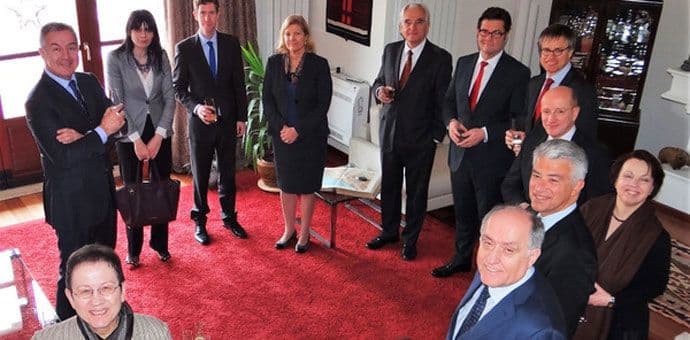 Đukanović sa ambasadorima Njemačke u zemljama Zapadnog Balkana Đukanović sa ambasadorima Njemačke u zemljama Zapadnog Balkana