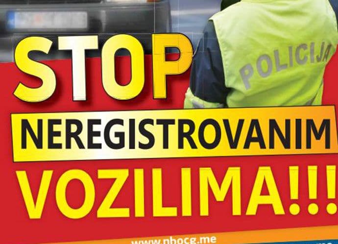 Drakonske kazne ako vozite neregistrovano vozilo Drakonske kazne ako vozite neregistrovano vozilo