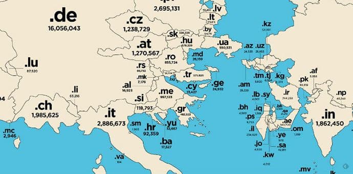 Ovako izgleda internet karta svijeta Ovako izgleda internet karta svijeta