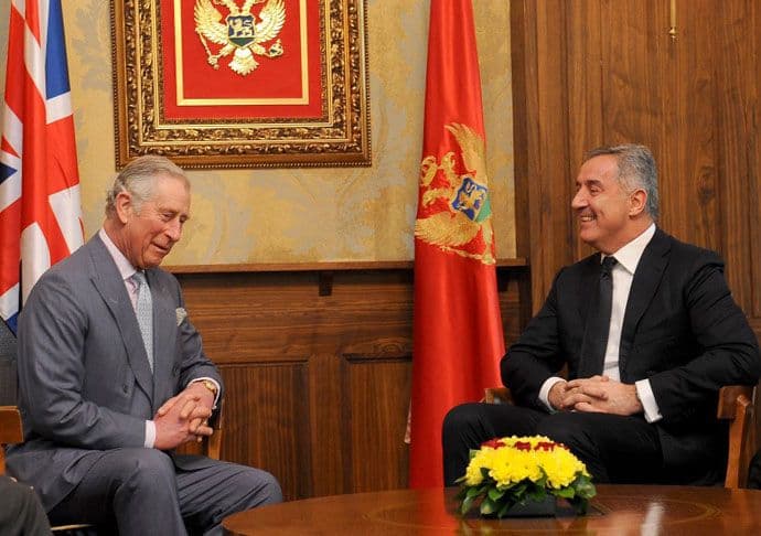 Princ Čarls kod premijera Đukanovića: Priznanje za doprinos Crne Gore učvršćivanju mira i stabilnosti Princ Čarls kod premijera Đukanovića: Priznanje za doprinos Crne Gore učvršćivanju mira i stabilnosti