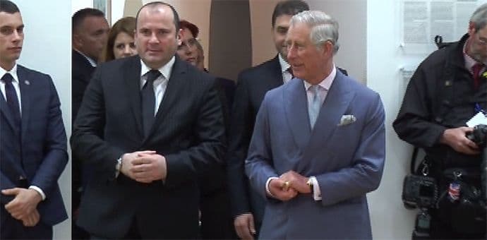 Ministar Goranović sa princom Čarlsom obišao Narodni muzej Ministar Goranović sa princom Čarlsom obišao Narodni muzej