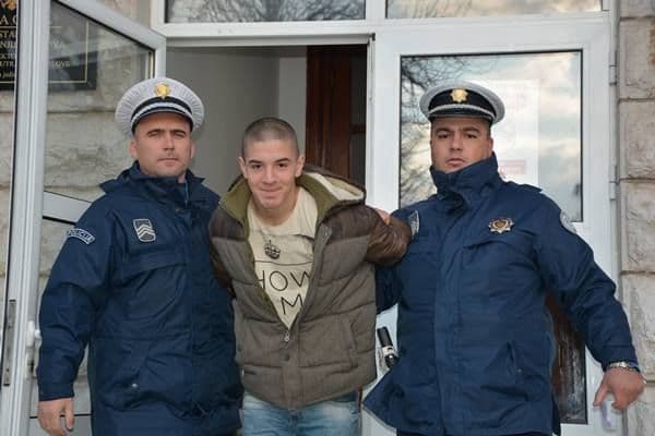 Uhapšen Andrija Aleksić Uhapšen Andrija Aleksić