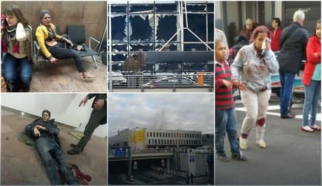 TEROR U BRISELU: Traga se za napadačem, 34 žrtve i 230 povrijeđenih, ISIL preuzela odgovornost (Foto, Video) TEROR U BRISELU: Traga se za napadačem, 34 žrtve i 230 povrijeđenih, ISIL preuzela odgovornost (Foto, Video)