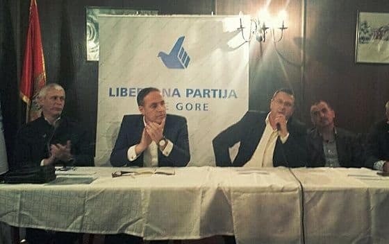 Vaso Jablan na čelu cetinjskih liberala Vaso Jablan na čelu cetinjskih liberala