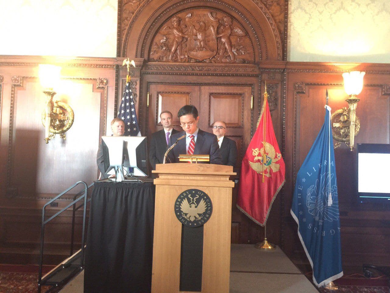 SAD: Održan prijem povodom početka procesa pristupanja Crne Gore NATO-u SAD: Održan prijem povodom početka procesa pristupanja Crne Gore NATO-u