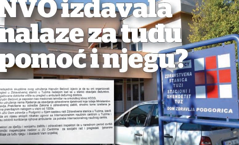 SKANDAL: Dvije ljekarke i medicinski tehničar zloupotrebljavali prostorije Doma zdravlja u Tuzima SKANDAL: Dvije ljekarke i medicinski tehničar zloupotrebljavali prostorije Doma zdravlja u Tuzima