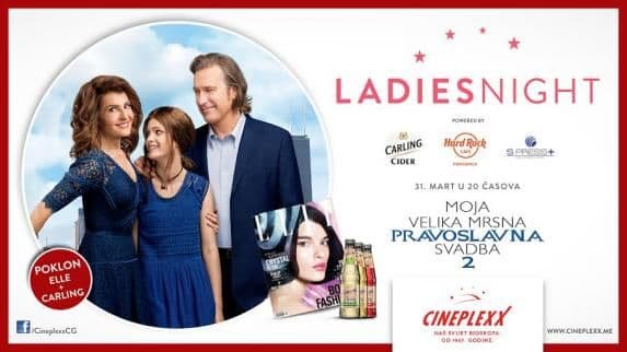 „Ladies night“ u četvrtak u Cineplexxu „Ladies night“ u četvrtak u Cineplexxu