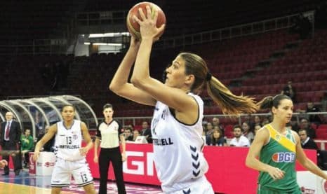 Sjajan učinak naše košarkašice u Turskoj Sjajan učinak naše košarkašice u Turskoj