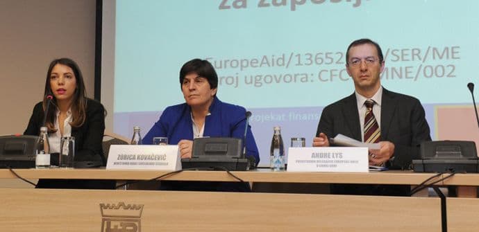 Saradnja Delagacije EU i Vlade u oblasti zapošljavanja uspješna Saradnja Delagacije EU i Vlade u oblasti zapošljavanja uspješna