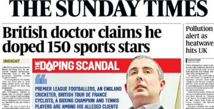 TAJMS: Dopingovani fudbaleri Arsenala, Čelsija i Lestera! TAJMS: Dopingovani fudbaleri Arsenala, Čelsija i Lestera!