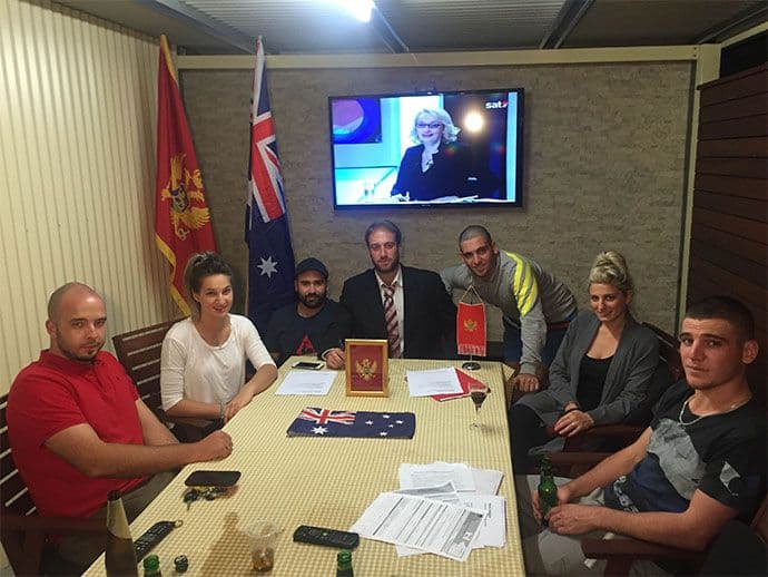 Sidnej: Osnovano Udruženje iseljenika i prijatelja Crne Gore Sidnej: Osnovano Udruženje iseljenika i prijatelja Crne Gore