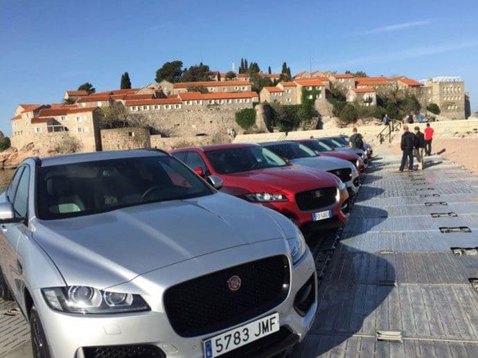 Premijera novog Jaguara na Sv.Stefanu! Premijera novog Jaguara na Sv.Stefanu!