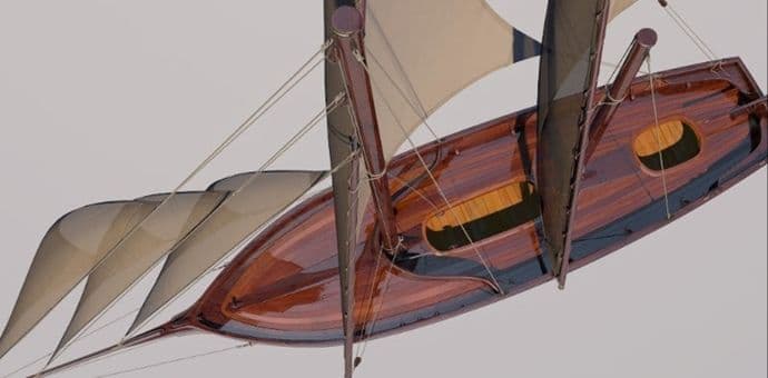 Rambo Amadeus: Još mjesec dana kampanje za solarni retro jedrenjak Rambo Amadeus: Još mjesec dana kampanje za solarni retro jedrenjak