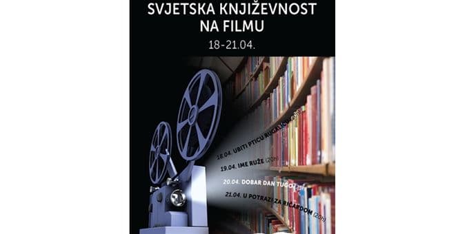 "Ubiti pticu rugalicu" otvara reviju "Svjetska književnost na filmu" "Ubiti pticu rugalicu" otvara reviju "Svjetska književnost na filmu"