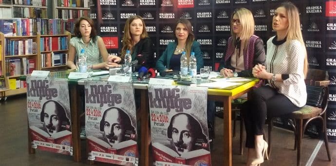 NOĆ KNJIGE 2016: Više od 50 programa, popusti, nagrade i druženje ljubitelja pisane riječi NOĆ KNJIGE 2016: Više od 50 programa, popusti, nagrade i druženje ljubitelja pisane riječi