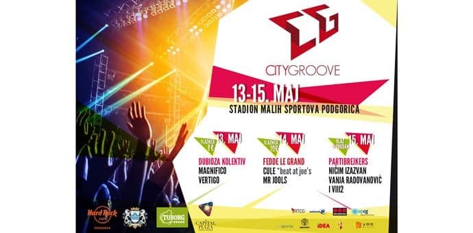 Ulaznice za „City Groove“ od sjutra u prodaji! Ulaznice za „City Groove“ od sjutra u prodaji!