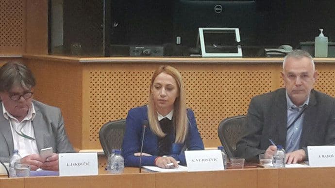 CGO u Evropskom parlamentu o medijskim slobodama na Zapadnom Balkanu CGO u Evropskom parlamentu o medijskim slobodama na Zapadnom Balkanu