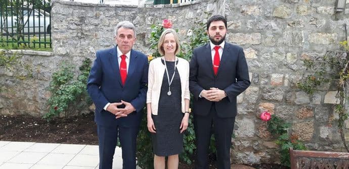 Gošović i Martinović sa Lafi: Nema uslova za fer izbore Gošović i Martinović sa Lafi: Nema uslova za fer izbore